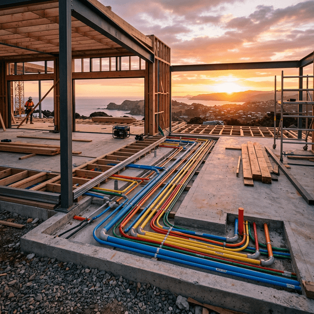 Подключение коммуникаций к пустому участку: свет, газ, вода. Инструкция