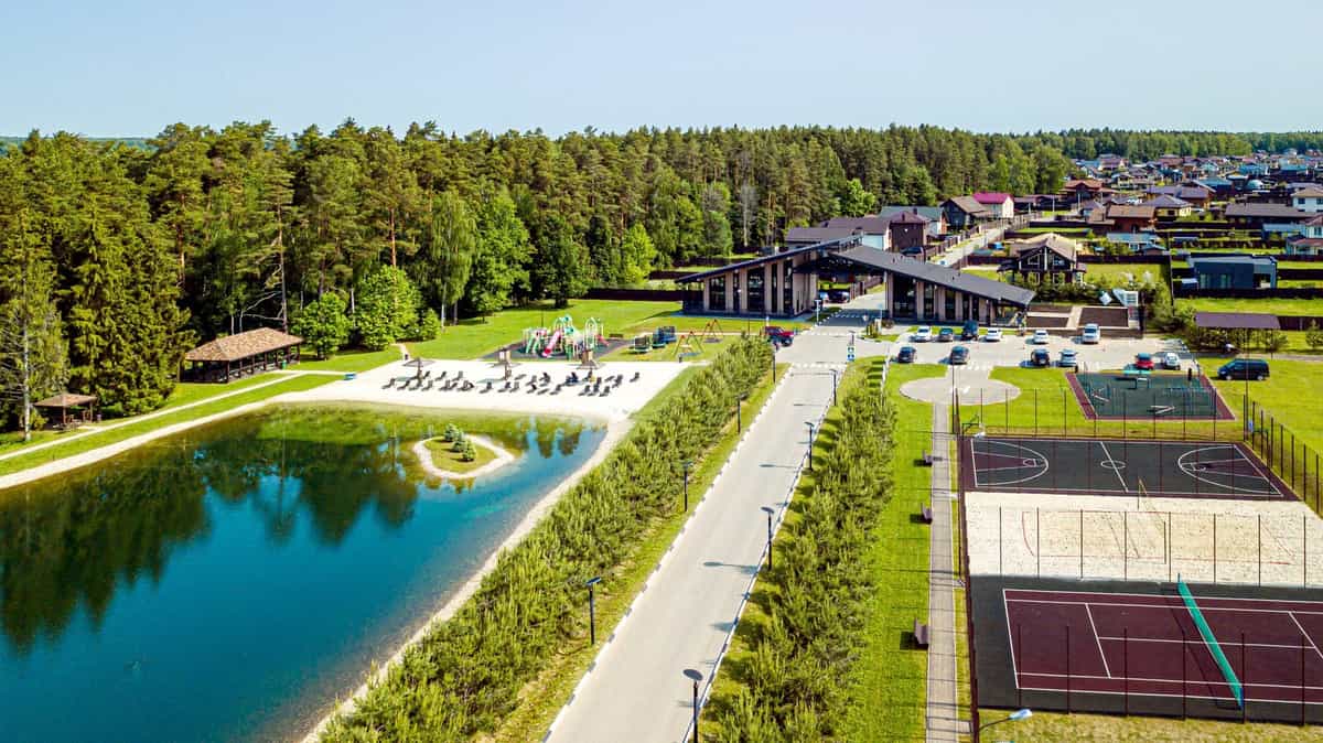Участок G14, 9 соток, луговой — КП Greenwood, Ступино - фото 1