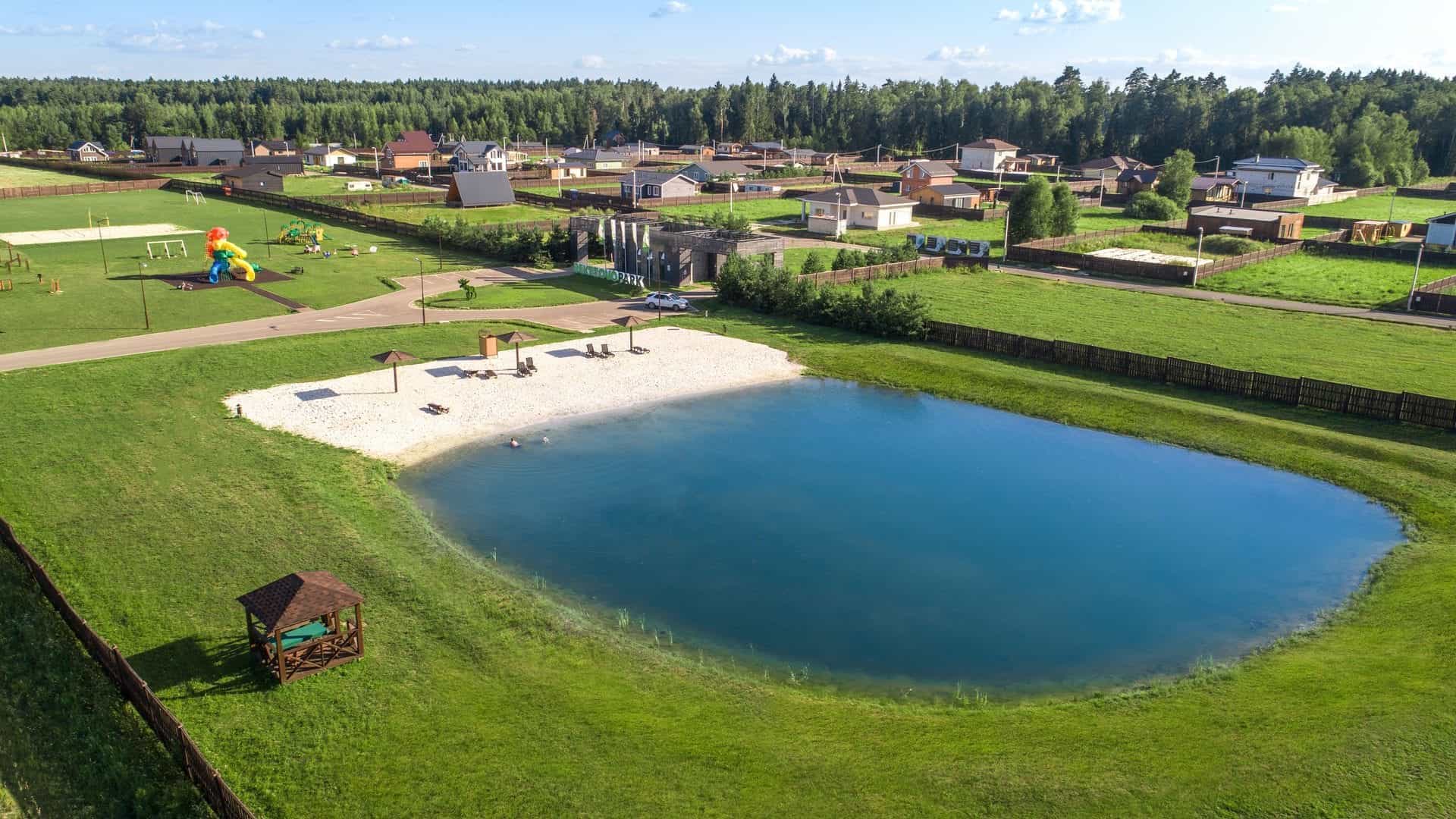 Участок C9, 10 соток, луговой — КП Бекетово Парк, Ступино - фото 2