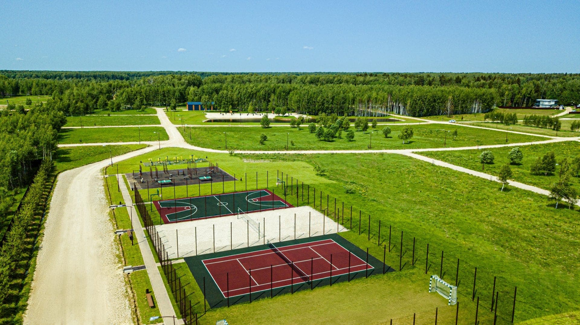 Участок V91, 12 соток, ИЖС, с лесными деревьями — КП Green Forest Club, Ступино