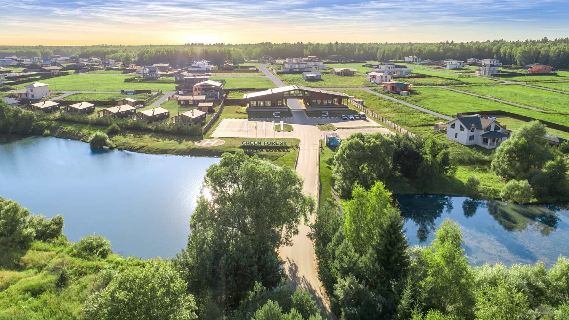 Участок V91, 12 соток, ИЖС, с лесными деревьями — КП Green Forest Club, Ступино - фото 2