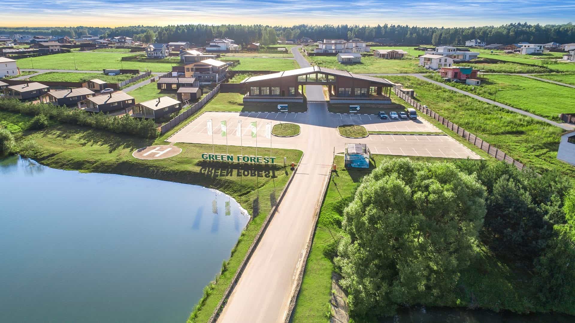 Участок V74, 13 соток, ИЖС, с лесными деревьями — КП Green Forest Club, Ступино - фото 2