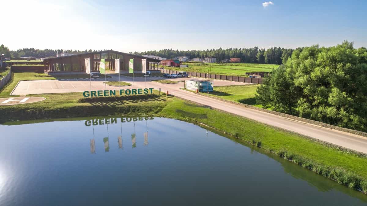 Участок V75, 12,6 соток, ИЖС, с лесными деревьями — КП Green Forest Club, Ступино - фото 1