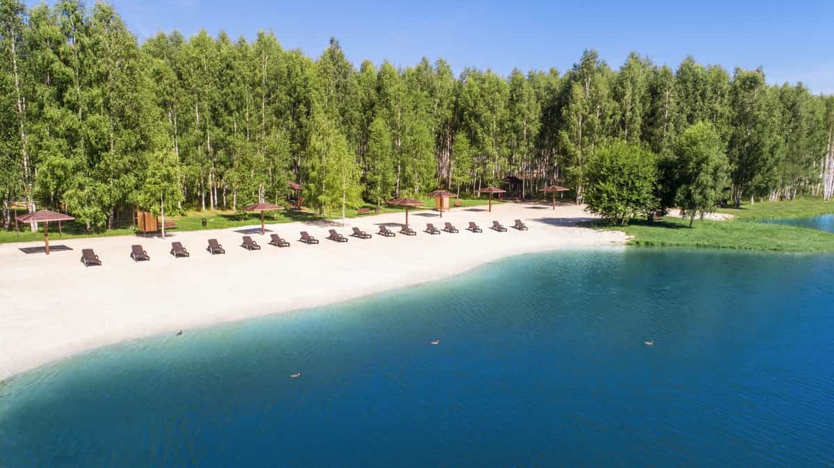 Участок V87, 13,4 соток, ИЖС, с лесными деревьями — КП Green Forest Club, Ступино - фото 1