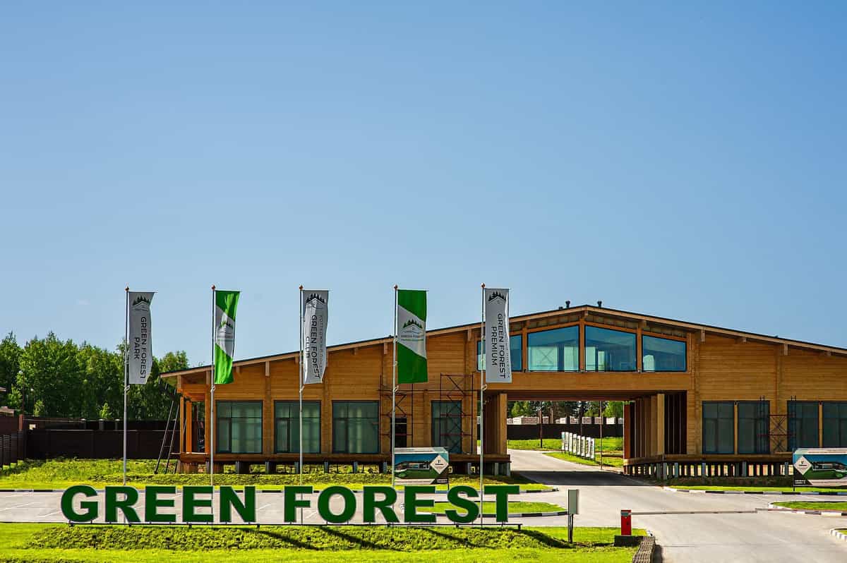 Участок G54, 10 соток, ИЖС, с лесными деревьями — КП Green Forest Club, Ступино - фото 1