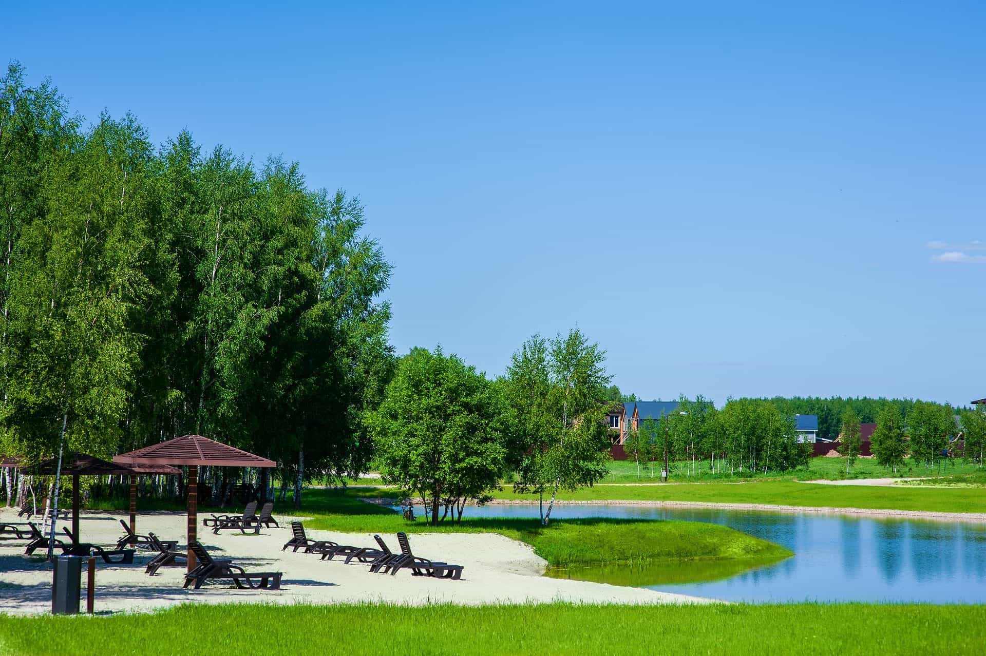Участок A3, 10 соток, ИЖС, с видом на озеро — КП Green Forest Club, Ступино - фото 2