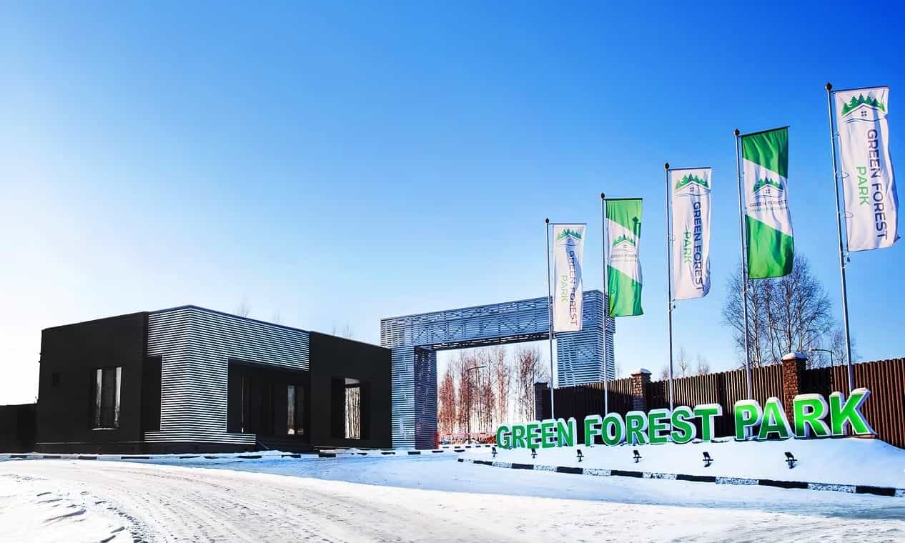 Участок F37, 10 соток, ИЖС, с видом на озеро — КП Green Forest Park, Ступино - фото 2