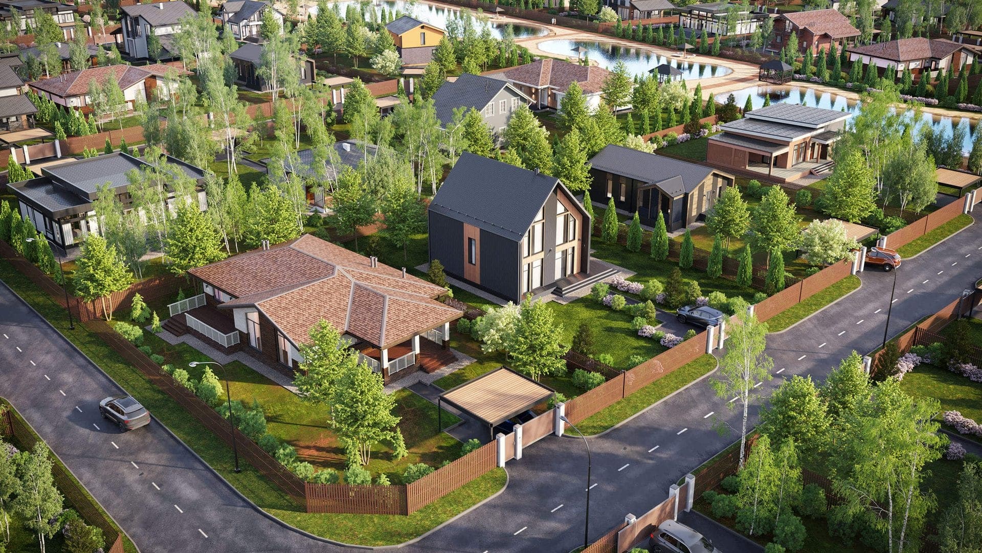 Участок W42, 10 соток лес на участке — КП White Park, Ступино